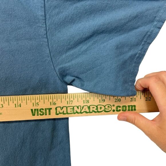 Dog is Good Never Drink Alone Blue Short Sleeve Graphic T-Shirt Sz s Labrador - Picture 10 of 15